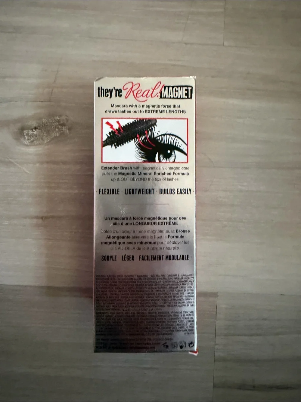 Benefit They're Real! Magnet Mascara — Silver and Pink Packaging